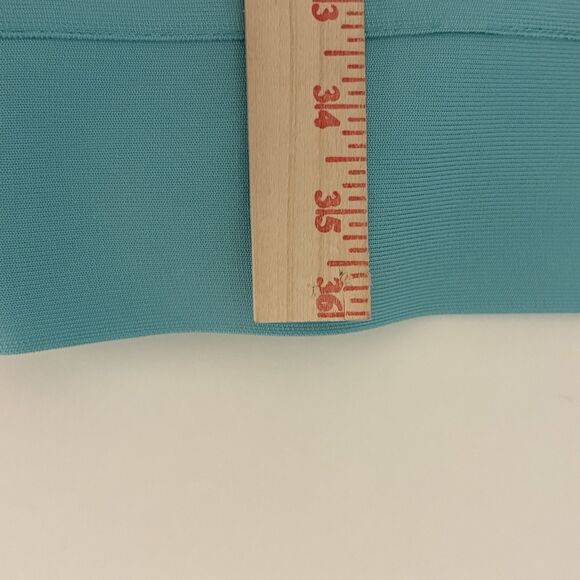 Venus Bodycon Dress L Beige to Mint Green One Shoulder - Picture 6 of 6